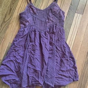 Vintage Boho American Eagle Flowy Summer Dress sz 6